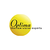 Optima logo, suppliers of optishield